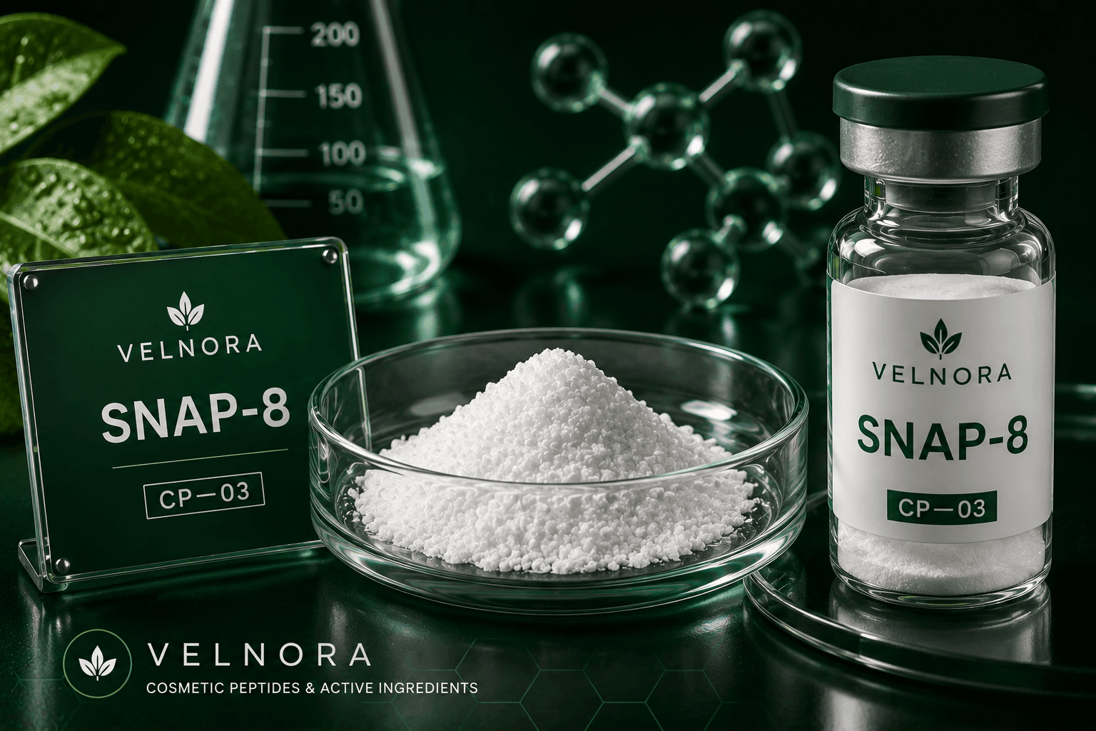 VELNORA SNAP-8 Acetyl Octapeptide-3 cosmetic peptide